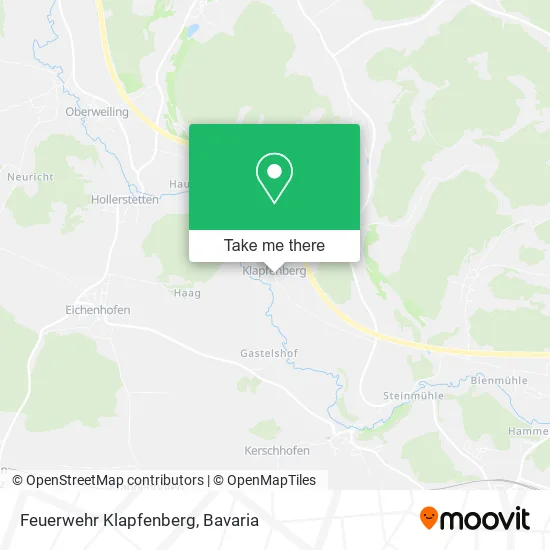Карта Feuerwehr Klapfenberg
