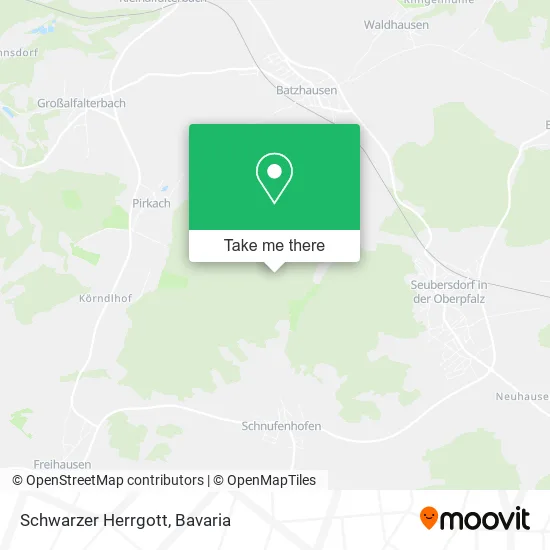 Карта Schwarzer Herrgott