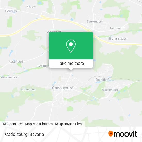 Карта Cadolzburg