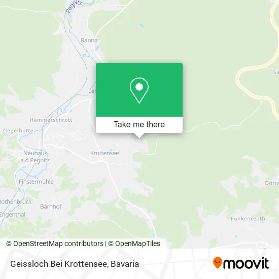 Карта Geissloch Bei Krottensee