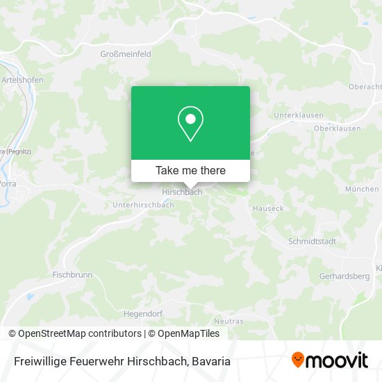 Freiwillige Feuerwehr Hirschbach map
