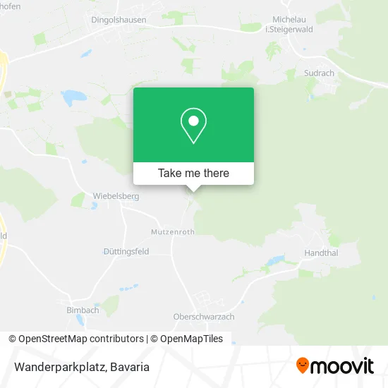 Карта Wanderparkplatz