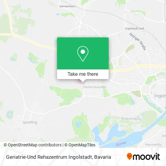 Карта Geriatrie-Und Rehazentrum Ingolstadt