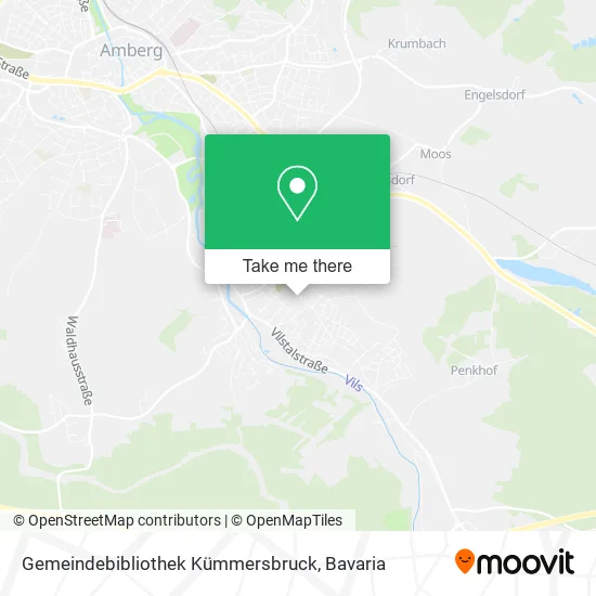 Gemeindebibliothek Kümmersbruck map