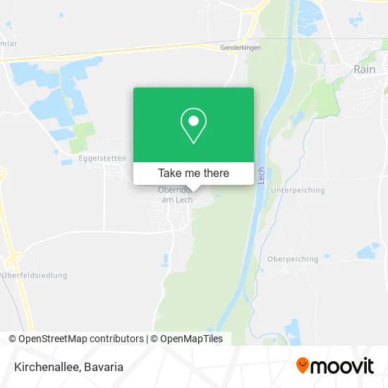 Карта Kirchenallee