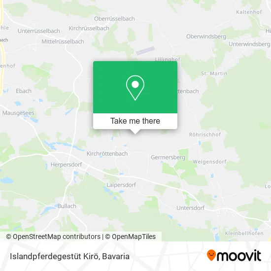 Islandpferdegestüt Kirö map