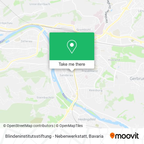 Blindeninstitutsstiftung - Nebenwerkstatt map