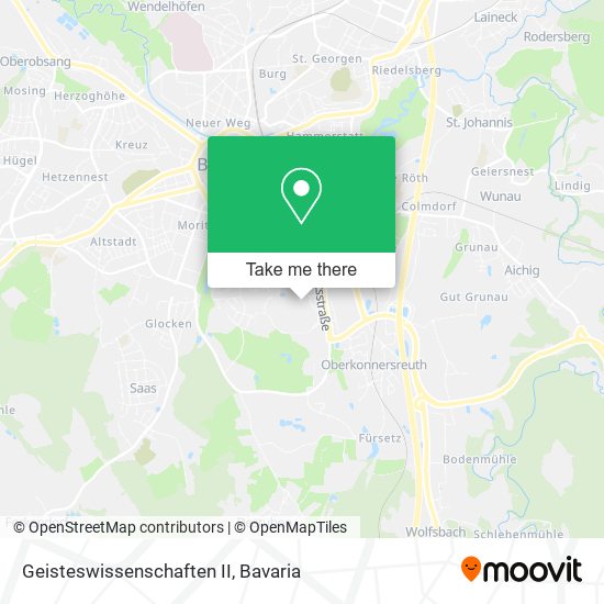 Geisteswissenschaften II map