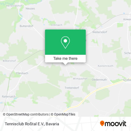 Tennisclub Roßtal E.V. map