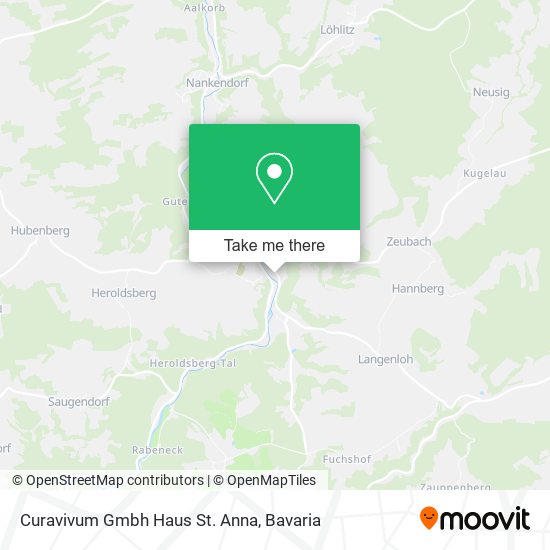 Curavivum Gmbh Haus St. Anna map