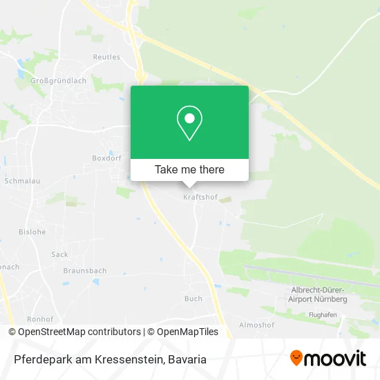 Карта Pferdepark am Kressenstein