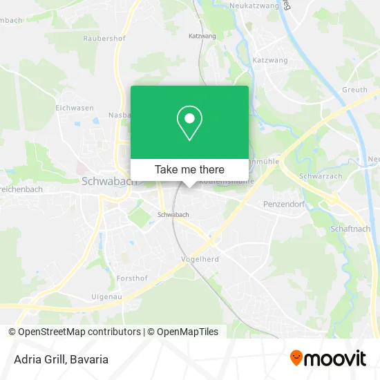 Карта Adria Grill