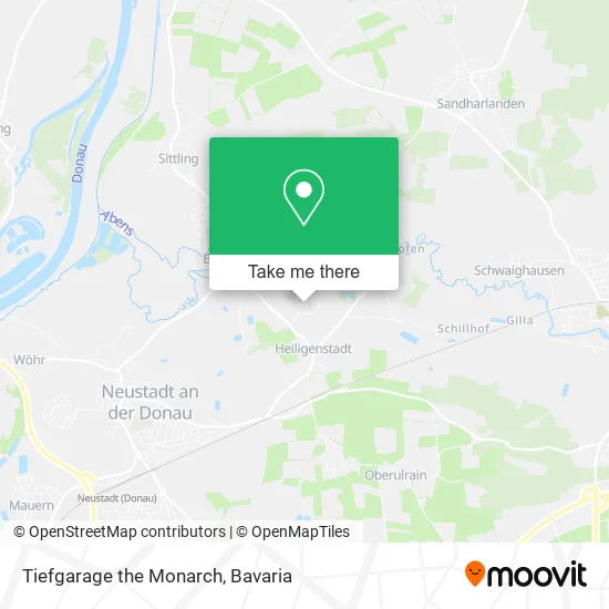 Карта Tiefgarage the Monarch