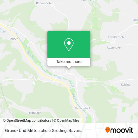 Grund- Und Mittelschule Greding map