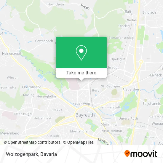Карта Wolzogenpark