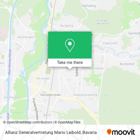 Allianz Generalvertretung Mario Leibold map