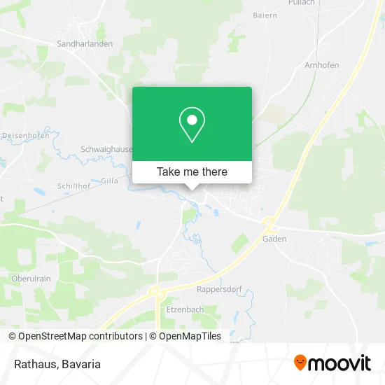 Rathaus map