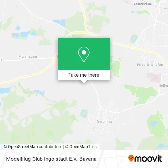 Карта Modellflug-Club Ingolstadt E.V.