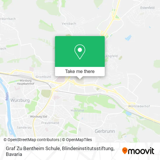 Карта Graf Zu Bentheim Schule, Blindeninstitutsstiftung