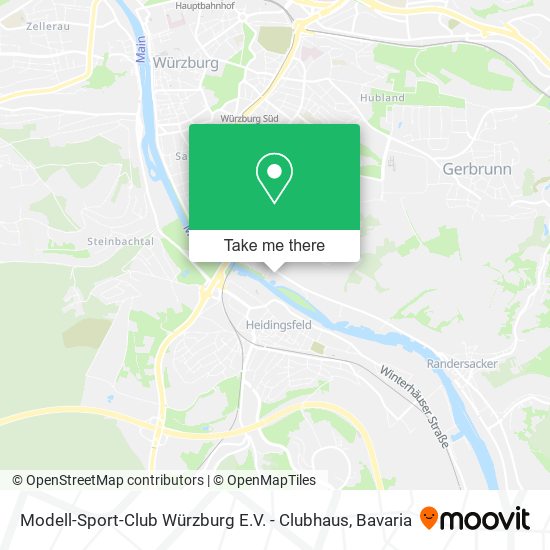 Modell-Sport-Club Würzburg E.V. - Clubhaus map