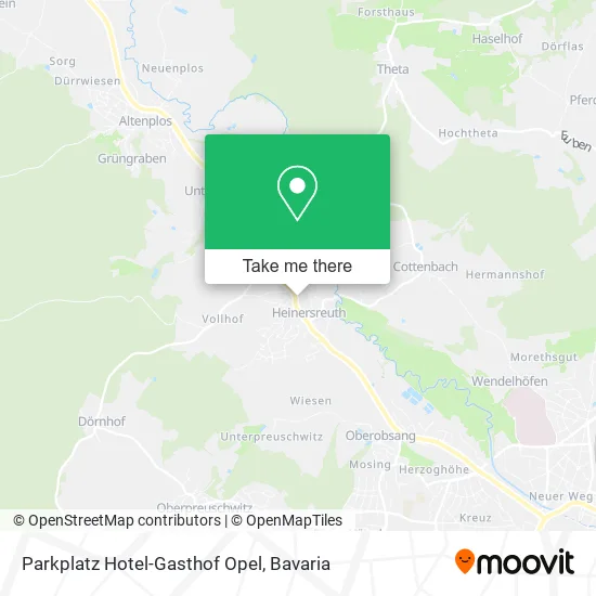 Карта Parkplatz Hotel-Gasthof Opel