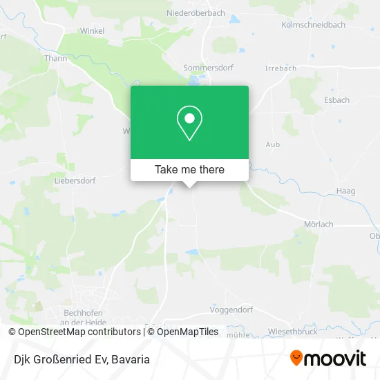 Карта Djk Großenried Ev
