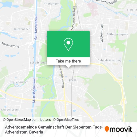 Карта Adventgemeinde Gemeinschaft Der Siebenten-Tags-Adventisten
