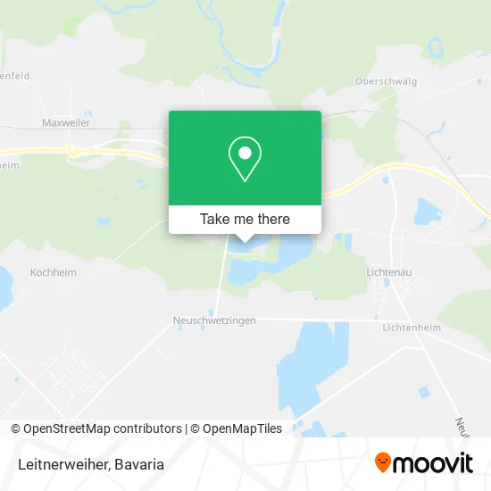 Карта Leitnerweiher