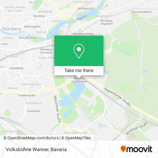 Volksbühne Wanner map