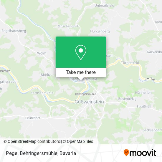 Pegel Behringersmühle map