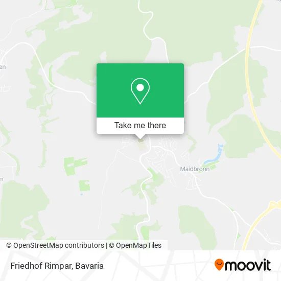 Карта Friedhof Rimpar