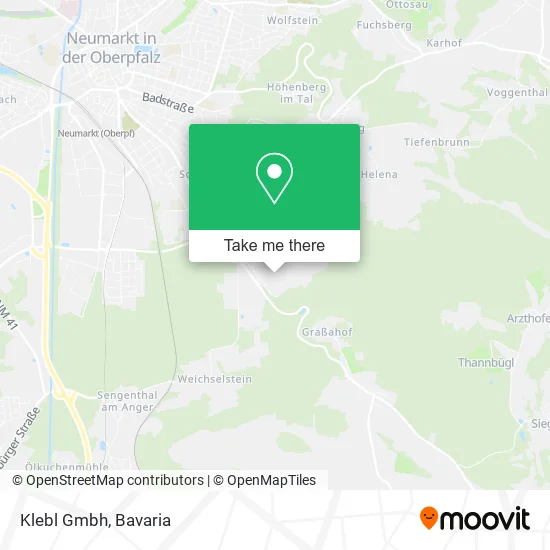 Карта Klebl Gmbh
