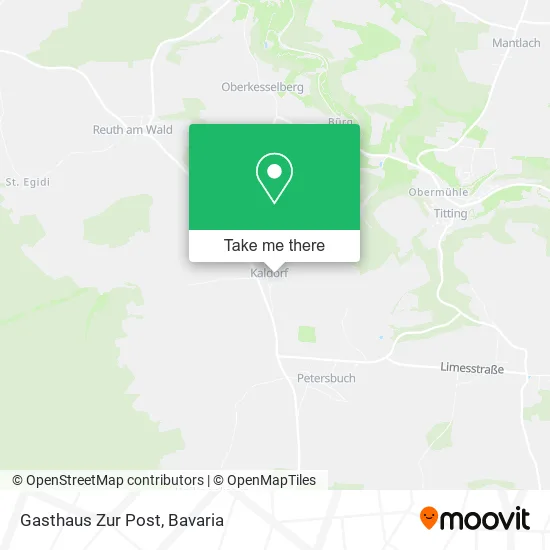 Карта Gasthaus Zur Post