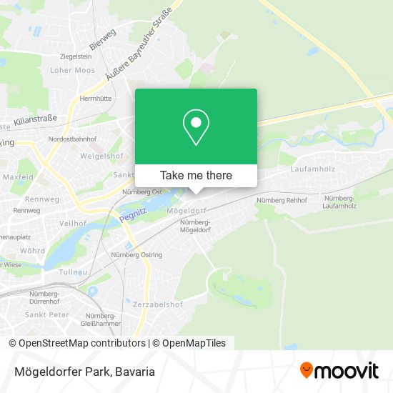 Карта Mögeldorfer Park