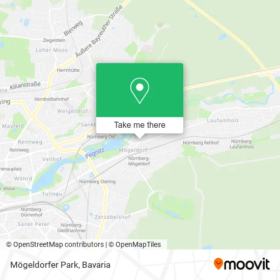 Карта Mögeldorfer Park