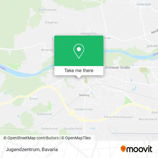 Карта Jugendzentrum