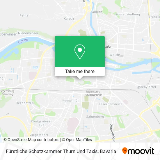 Карта Fürstliche Schatzkammer Thurn Und Taxis