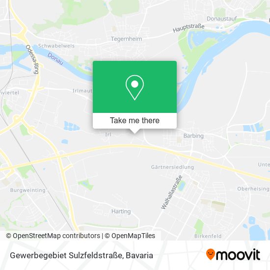 Gewerbegebiet Sulzfeldstraße map