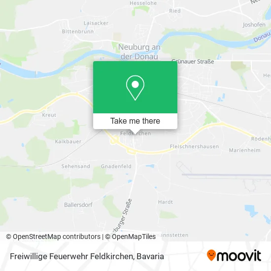 Карта Freiwillige Feuerwehr Feldkirchen