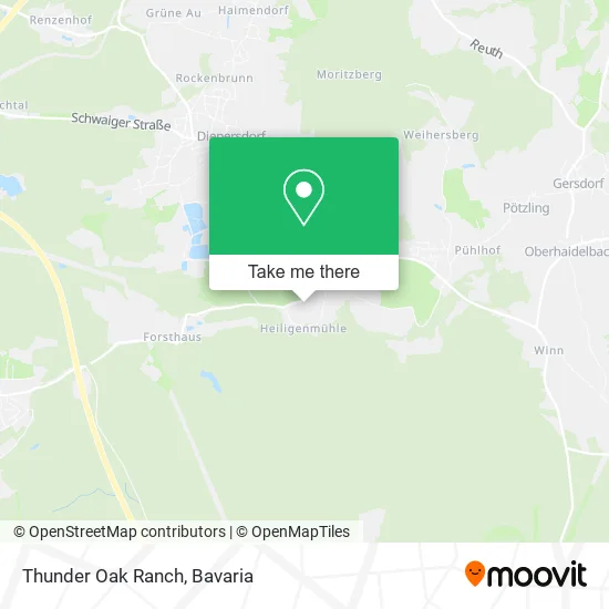 Карта Thunder Oak Ranch