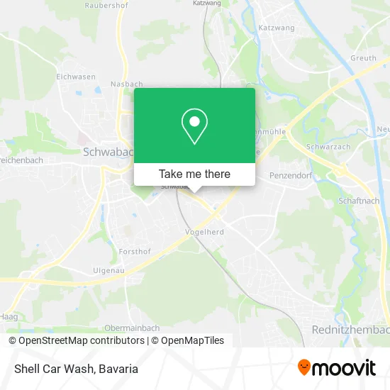 Карта Shell Car Wash