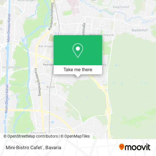 Карта Mini-Bistro Cafet´