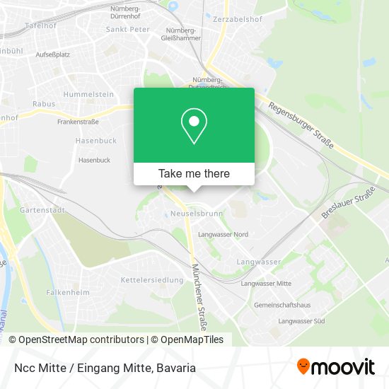 Карта Ncc Mitte / Eingang Mitte