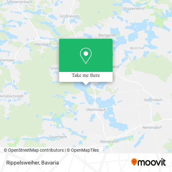 Карта Rippelsweiher