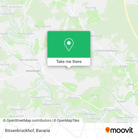 Карта Bösenbruckhof