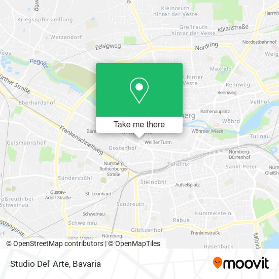 Карта Studio Del' Arte