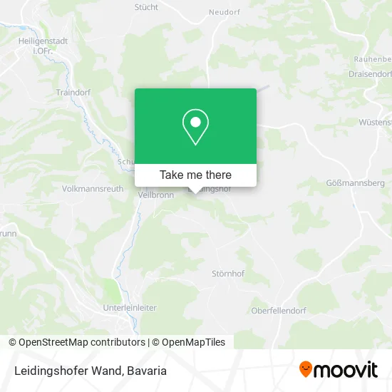 Карта Leidingshofer Wand