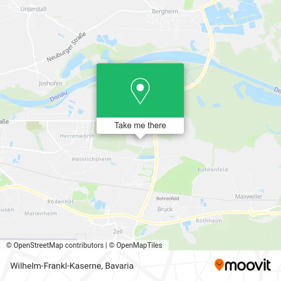 Карта Wilhelm-Frankl-Kaserne