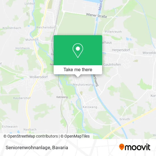 Карта Seniorenwohnanlage