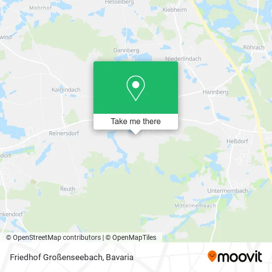 Карта Friedhof Großenseebach